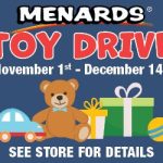 Menard’s Annual Toy Drive Starts November 1st — Hettinger Business news